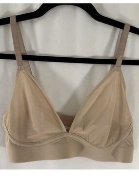 Aerie Smoothez Nude Wireless Sheer Bralette size Medium NWT
